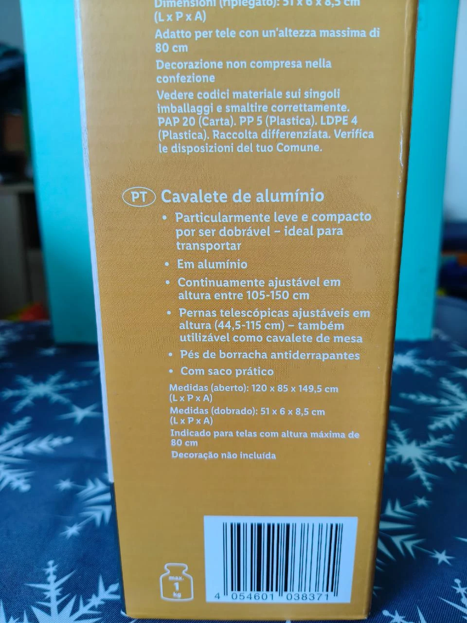 Aluminium schildersezel Crelando – photo 3